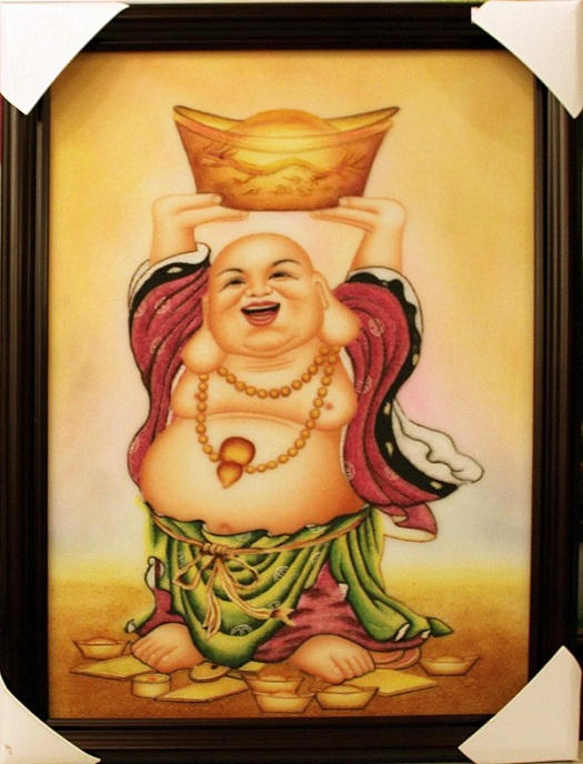 Bức tranh thêu tôn giáo giàu ý nghĩa phong thủy