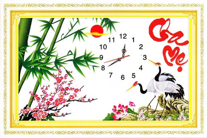 Tranh Thêu Cha Mẹ tnc016